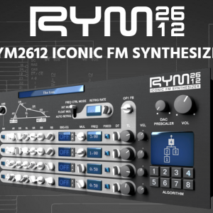 愤怒合成器 Inphonik RYM2612 Iconic FM Synthesizer v1.0.5 WiN OSX