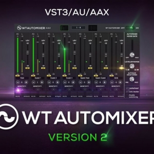 多通道增益共享自动混音器 Wavemark WT Automixer v2.0.9 PC