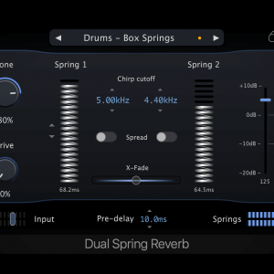 弹簧混响 Physical Audio Dual Spring Reverb 3.1.3 PC