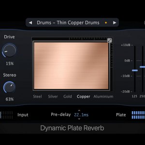 板式混响 Physical Audio Dynamic Plate Reverb 3.1.3 PC