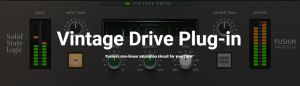 老式甜蜜失真 Solid State Logic SSL Fusion Vintage Drive Plug-in 1.0.24 PC