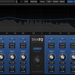 立体声均衡器 Tokyo Dawn Records TDR SlickEQ Mastering 2.0.5 PC MAC