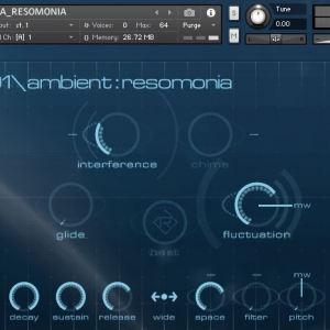 影视环境合成器 Rigid Audio Resomonia KONTAKT