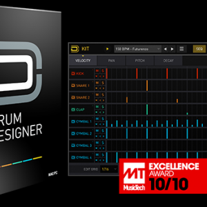 现代鼓 UVI Soundbank Drum Designer v1.6.0 for Falcon