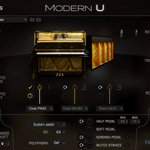 全新工作室立式钢琴 Vi Labs Audio MODERN U for Falcon
