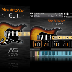 电吉他 Antonov Samples Alex Antonov ST Guitar KONTAKT