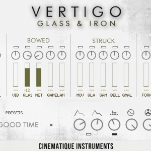 合成器 Cinematique Instruments VERTIGO Glass & Iron KONTAKT