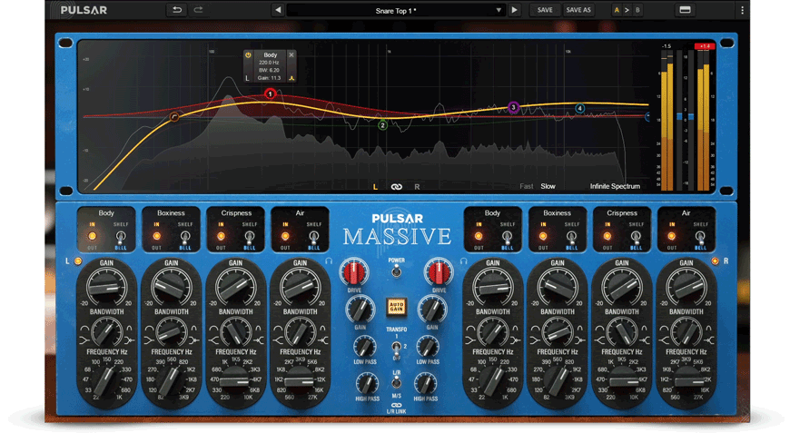 均衡器 Pulsar Audio Pulsar Massive v.1.1.2 PC