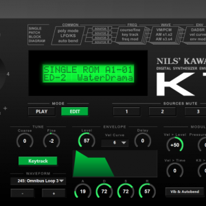 卡哇伊K1的嬉戏器 Herzlich Willkommen Nils‘ K1v – Kawai K1 Emulation Plugin v1. ...