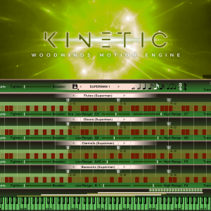 运动引擎木管 Kirk Hunter Studios Kinetic Woodwinds Motion Engine KONTAKT
