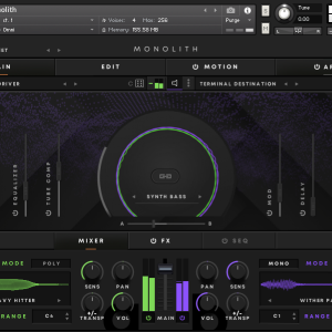 低音引擎合成器 Artistry Audio Monolith 1.1.0 KONTAKT