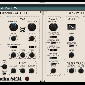 合成器 GForce Oberheim SEM v1.0.0 PC MAC