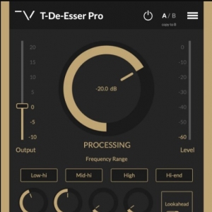 去齿音丝丝声 Techivation T-De-Esser Pro v1.1.8 PC