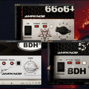 高增益电子管吉他放大器 Bogren Digital AmpKnob BHD Bundle v1.0.0 PC