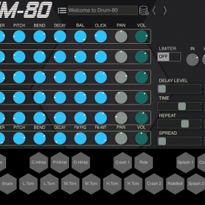 鼓合成器 Genuine Soundware Drum-80 v1.1.0 PC