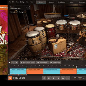 EZ扩展拉丁古巴打击乐 Toontrack Latin Cuban Percussion EZX Library 1.0.2