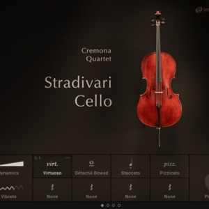 克雷莫纳四重奏大提琴 Native Instruments STRADIVARI CELLO v1.3 KONTAKT