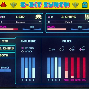 复古游戏机音效合成器 UVI Soundbank 8-Bit Synth v1.0.1 PC
