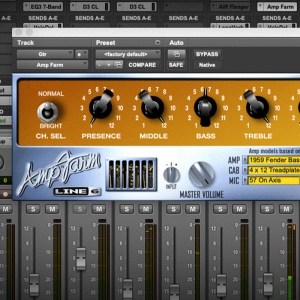 音箱模拟 Yamaha Guitar Group Line 6 Amp Farm v4.0.0 PC