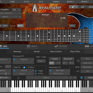传奇8弦电吉他 MusicLab RealEight 6 v6.1.0 PC