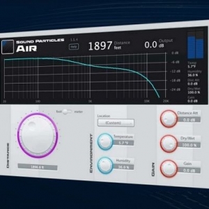 高频衰减模拟距离工具 Sound Particles Air v1.1.9 PC
