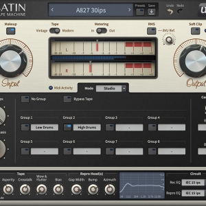 磁带饱和效果 Heckmann Audio u-he Satin v1.3.3 PC MAC