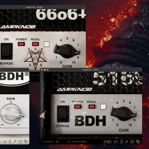 吉他放大器 Bogren Digital AmpKnob BDH Bundle 2024.4 PC