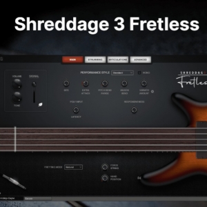 无品贝斯 Impact Soundworks Shreddage 3 (3.5) Fretless v.1.2.2 KONTAKT