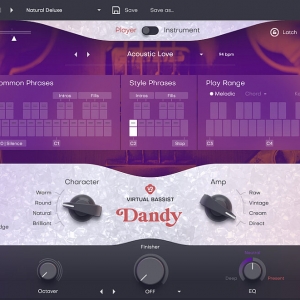 虚拟贝斯手 UJAM Virtual Bassist Dandy v2.3.0 PC