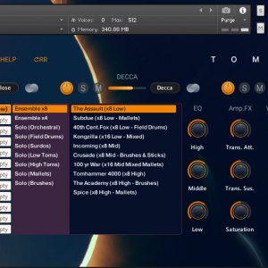 桶鼓 Strezov Sampling Toms X3M KONTAKT