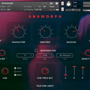 混合键盘 Teletone Audio Anamorph KONTAKT