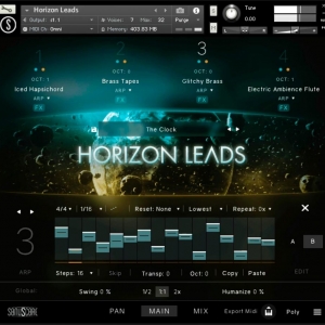 合成器 Sonuscore HORIZON LEADS KONTAKT