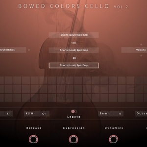 大提琴 Evolution Series Bowed Colors Cello Vol. 2 KONTAKT