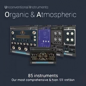 合成器 FluidShell Design Organic & Atmospheric（Bundle）KONTAKT