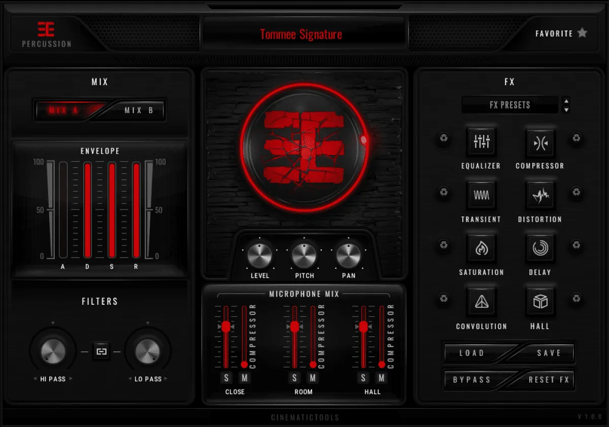 现代电影打击乐 Cinematic Tools Tommee Profitt Percussion 1.0.1 KONTAKT