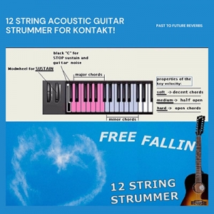 12弦吉他扫弦Past to Future Reverbs Free Fallin 12-String Acoustic Strummer KONT ...