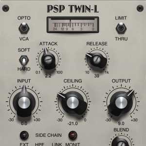 限制器 PSPaudioware PSP Twin-L v1.2.2 PC