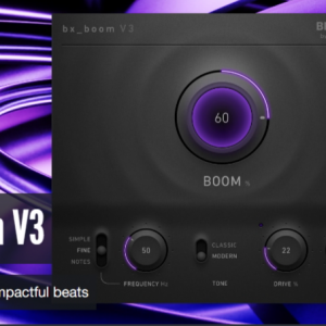 鼓节拍塑造 Plugin Alliance Brainworx bx boom V3 v3.0.0 PC