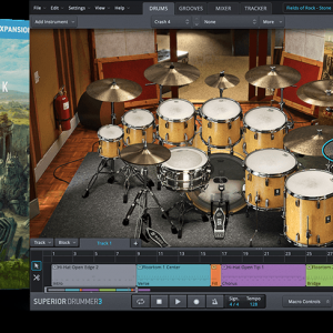 岩石原野鼓 Toontrack Fields Of Rock SDX 1.04 SOUNDBANK