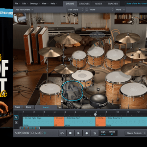 先进技术鼓 Toontrack State of the Art SDX SOUNDBANK