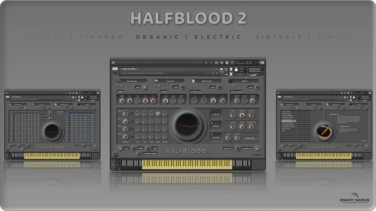 合成器 Insanity Samples Halfblood 2 v1.5.0 KONTAKT