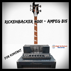 复古贝斯 Past to Future Reverbs Rickenbacker 4001 Bass Through Ampeg B15 Amp KONTAKT