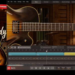 EZbass 扩展 Toontrack Hollowbody EBX（SOUNDBANK）