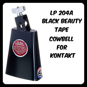 磁带机牛铃 Past to Future Reverbs LP 204A Black Beauty Tape Cowbell (KONTAKT, WAV)