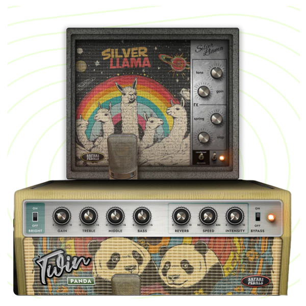 复古吉他放大器包 Safari Pedals Planet of the Amps Vintage Guitar Amp Pack 1. 0.3 PC