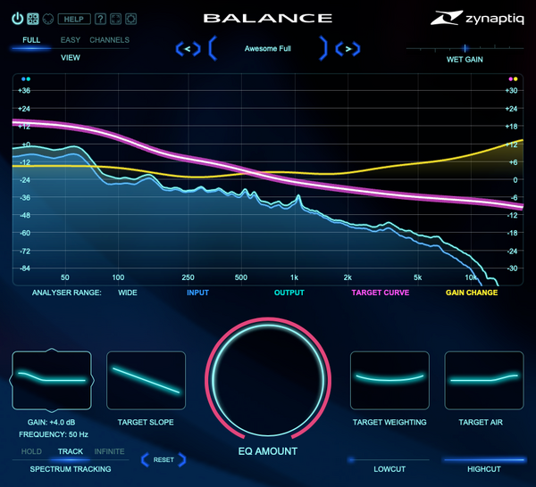 均衡器 Zynaptiq BALANCE v1.0.2 PC