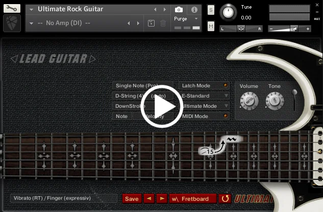 摇滚电吉他 Six String Audio Ultimate Rock Guitar KONTAKT